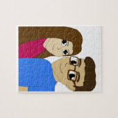 Chibi-Paar Puzzle (Horizontal)