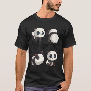 Chibi Panda für den kleinen Bären Panda Panda T-Shirt