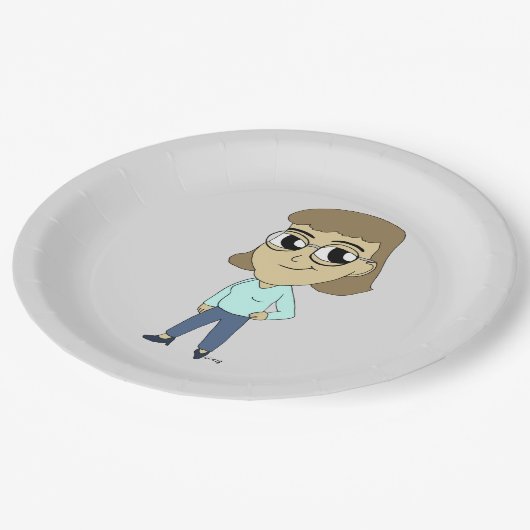 Chibi Pappteller (Schrägansicht)