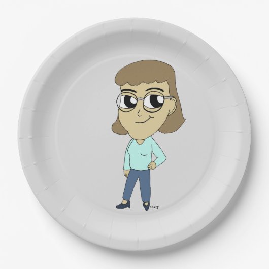 Chibi Pappteller (Vorderseite)