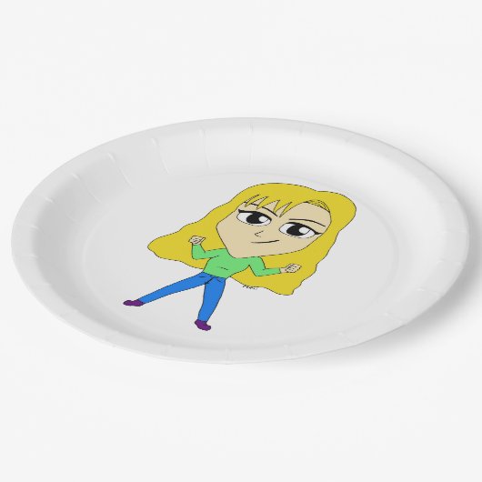 Chibi Pappteller (Schrägansicht)