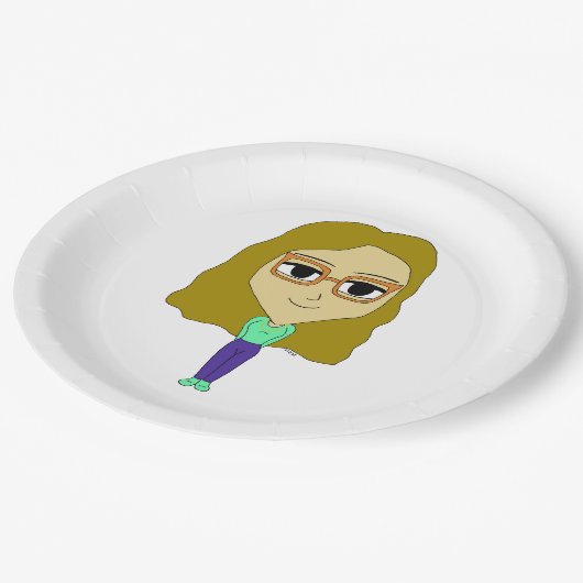 Chibi Pappteller (Schrägansicht)