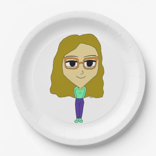 Chibi Pappteller (Vorderseite)