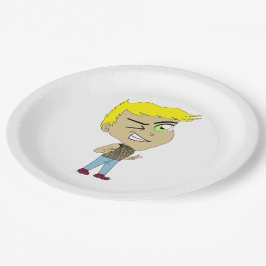 Chibi Pappteller (Schrägansicht)