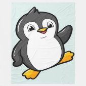 Chibi Penguin | Penguin Lover | Clolorful Gift  Fleecedecke (Vorderseite)