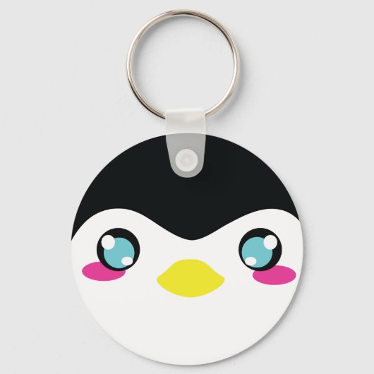 Chibi Penguin Schlüsselanhänger (Vorderseite)