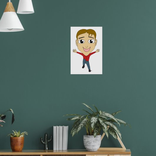 Chibi Poster (Wohnzimmer 1)