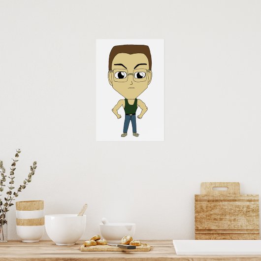 Chibi Poster (Küche)