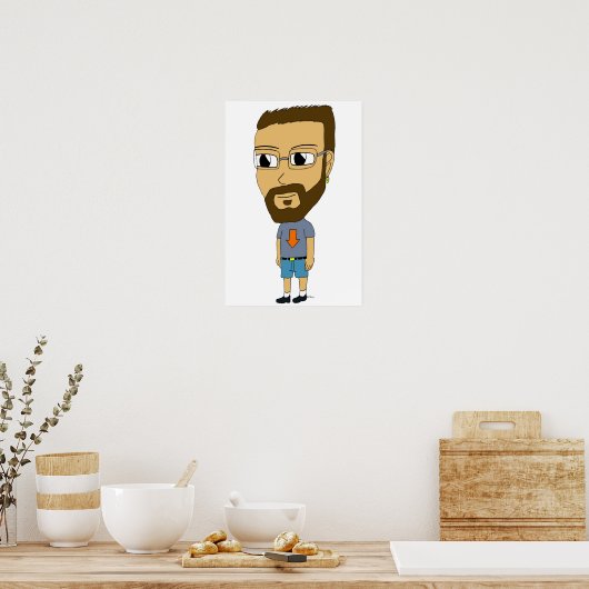 Chibi Poster (Küche)