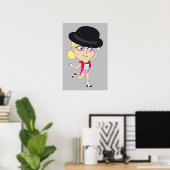 Chibi Poster (Heimbüro)