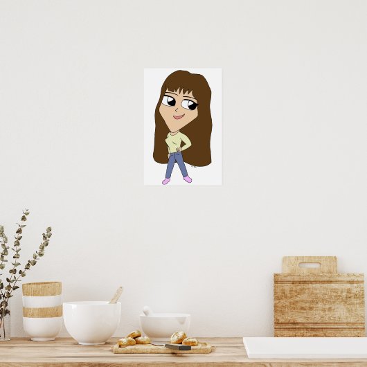Chibi Poster (Küche)