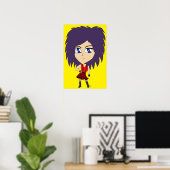 Chibi Poster (Heimbüro)