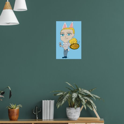 Chibi Poster (Wohnzimmer 1)