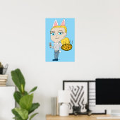 Chibi Poster (Heimbüro)