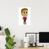 Chibi Poster (Heimbüro)