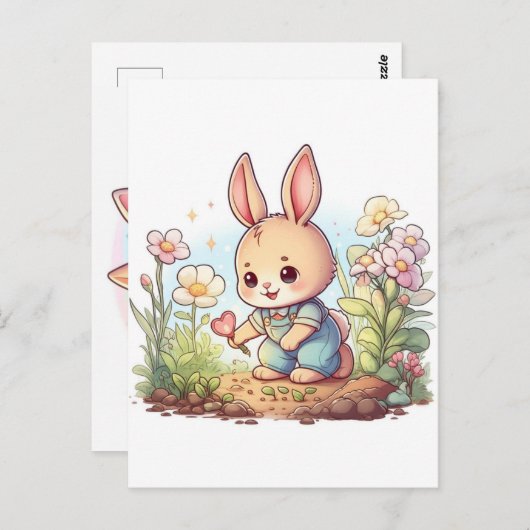 Chibi Postkarte (Vorne/Hinten)