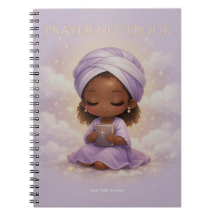 Chibi Prayer Journal Notebook Notizblock