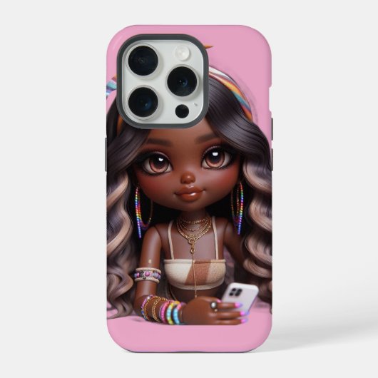 CHIBI-PUPPE iPhone HÜLLE (Rückseite)