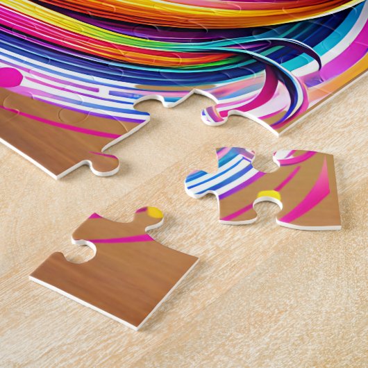 Chibi Rainbow Unicorn Puzzle (Seite)