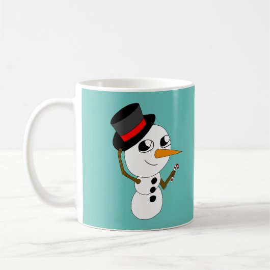 Chibi-Raucher Kaffeetasse (Links)