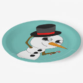 Chibi-Raucher Pappteller (Schrägansicht)