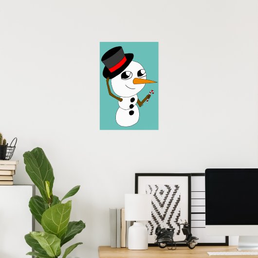 Chibi-Raucher Poster (Heimbüro)