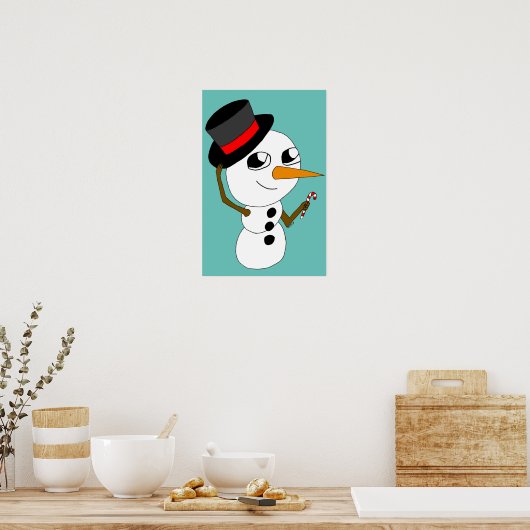 Chibi-Raucher Poster (Küche)