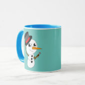 Chibi-Raucher Tasse (Vorderseite Links)