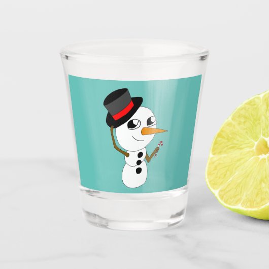 Chibi-Raucherglas Schnapsglas (Vorderseite)