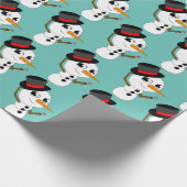 Chibi-Rauchknopf Geschenkpapier (Ecke)