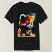 Chibi Red Panda Royal Family T-Shirt (Design vorne)