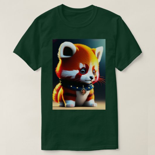 Chibi Red Panda Royal Family T-Shirt (Design vorne)