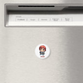 Chibi-Ritter individuell anpassbarer Kinderkühlsch Magnet (In Situ (Geschirrspüler))