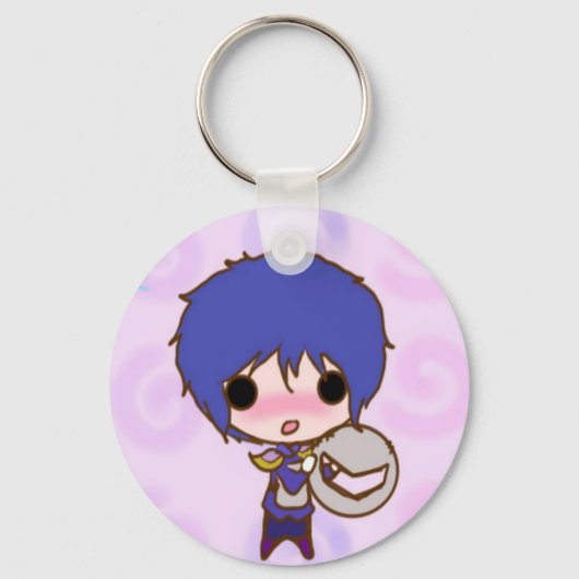 Chibi Ritter ohne Maske Schlüsselanhänger (Vorderseite)