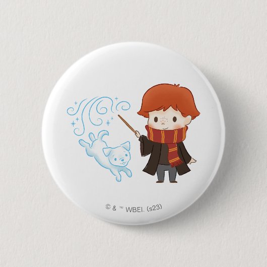 Chibi Ron Weasley Button (Vorderseite)