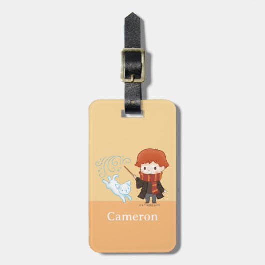 Chibi Ron Weasley Gepäckanhänger (Vorderseite vertikal)