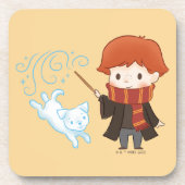 Chibi Ron Weasley Getränkeuntersetzer (Vorderseite)