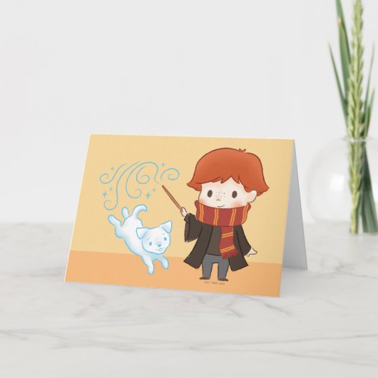 Chibi Ron Weasley Karte (Vorderseite)