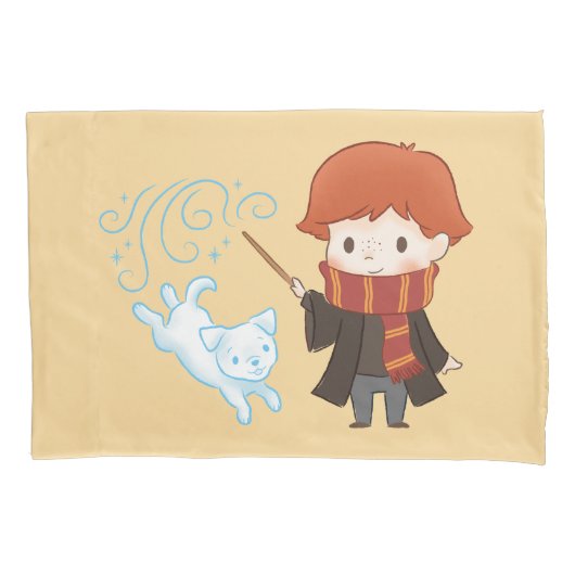 Chibi Ron Weasley Kissenbezug (Vorderseite)