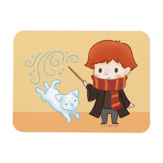 Chibi Ron Weasley Magnet (Horizontal)