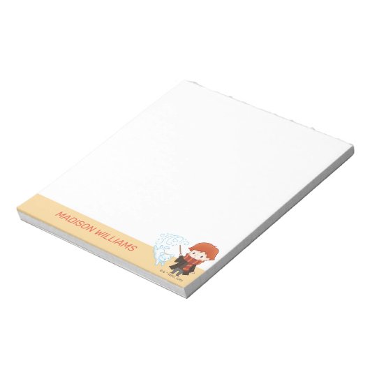 Chibi Ron Weasley Notizblock (Rotiert)