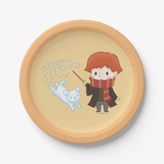 Chibi Ron Weasley Pappteller (Vorderseite)