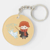 Chibi Ron Weasley Schlüsselanhänger (Rückseite)
