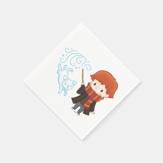 Chibi Ron Weasley Serviette (Ecke)