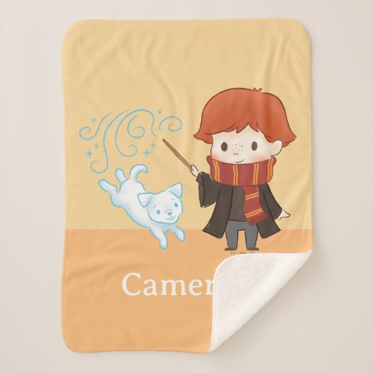 Chibi Ron Weasley Sherpadecke (Vorderseite)