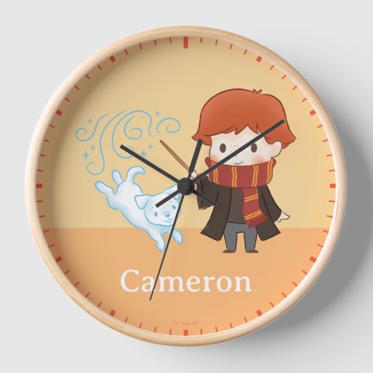 Chibi Ron Weasley Uhr (Vorderseite)