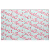 Chibi rosa Axolotlmuster Chido Stoff (Fat Quarter (45,7 x 55,9 cm))