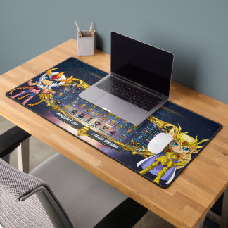 Chibi Saint Seiya Gaming Mouse Pad Desk Mat Schreibtischunterlage
