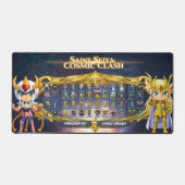 Chibi Saint Seiya Gaming Mouse Pad Desk Mat Schreibtischunterlage (Vorderseite)