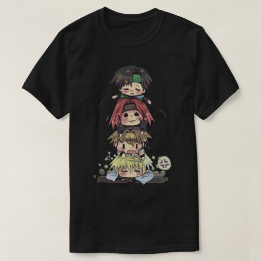Chibi Saiyuki Reload T-Shirt (Design vorne)